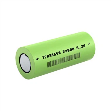 26650 3.2V3800mAh LiFePO4 akkumulátorcella