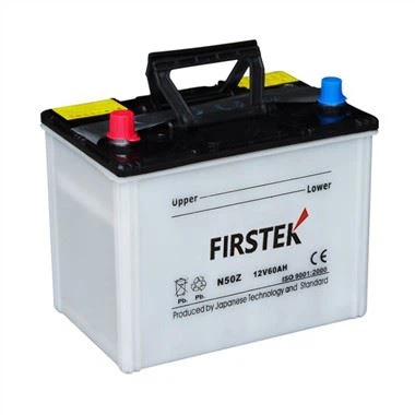 55D23R 12V 60AH JIS szárazon töltött autóakkumulátor