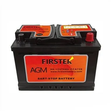 H6 12V 70AH AGM Start Stop autóakkumulátor