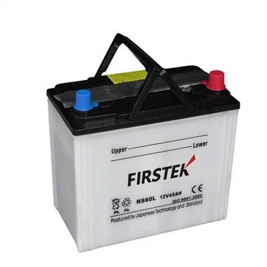 NS60LS 12V 45AH JIS szárazon töltött autóakkumulátor