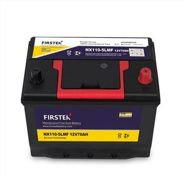 NX110-5 12V 70AH, karbantartást nem igénylő autóakkumulátor